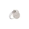 Silver Ring Ball Pendant with Zirc 1.10.5402.1