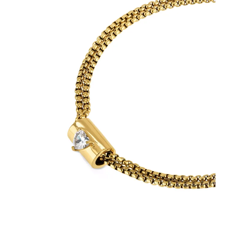 One Pulseira Forever Gold OJBA44G