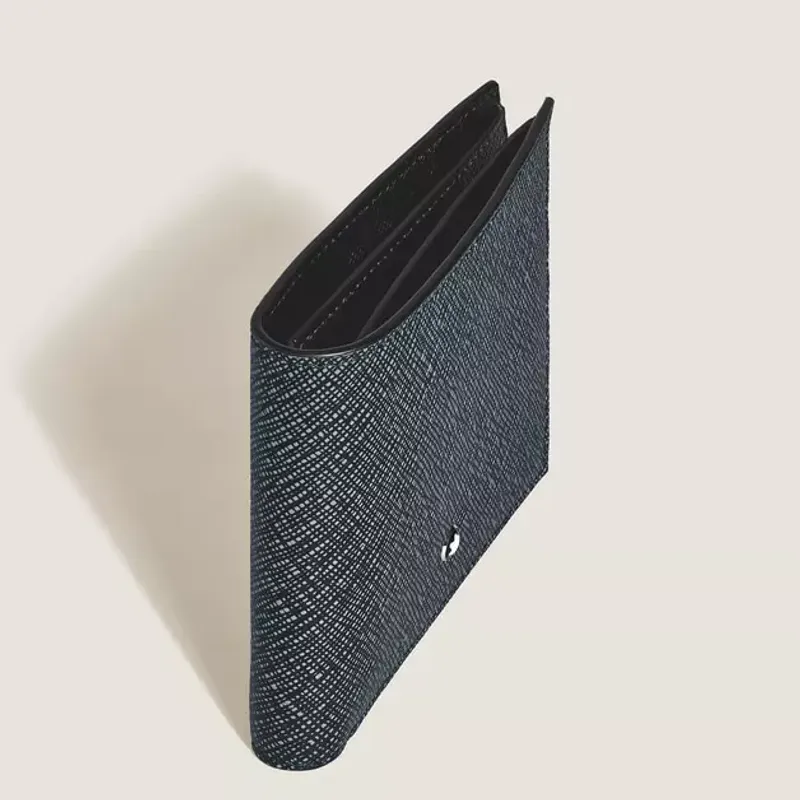 Montblanc Carteira 6cc Sartorial Azul 220384