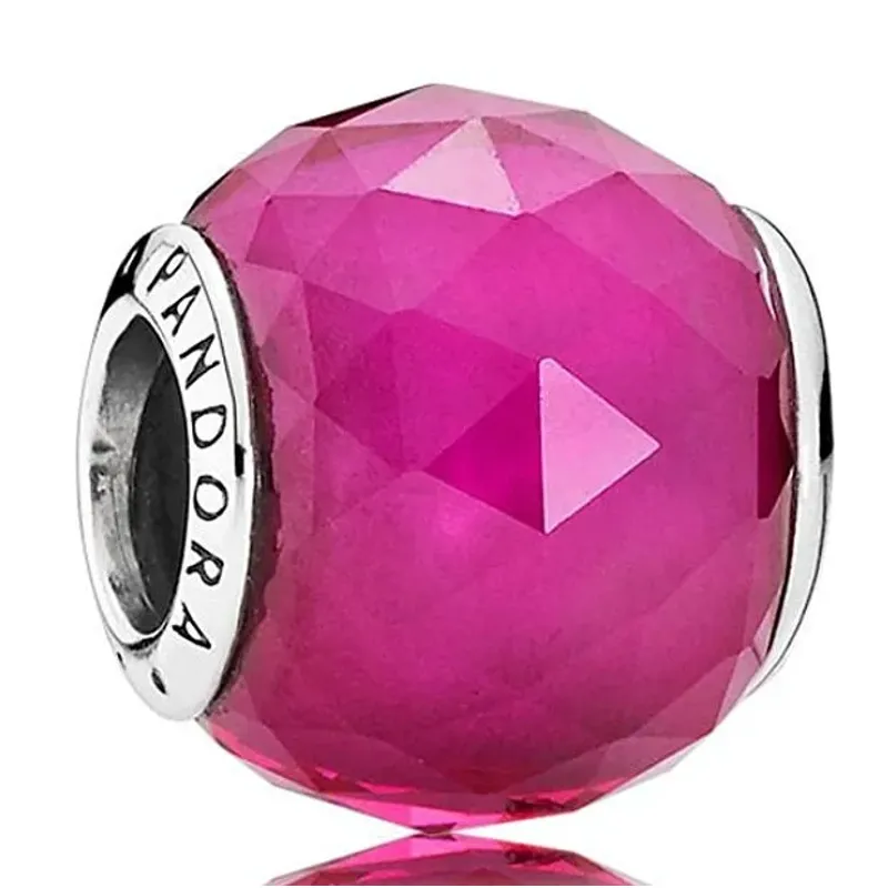 Pandora CNT AG C/RUBY ENC FACET 1,2g 791722SRU