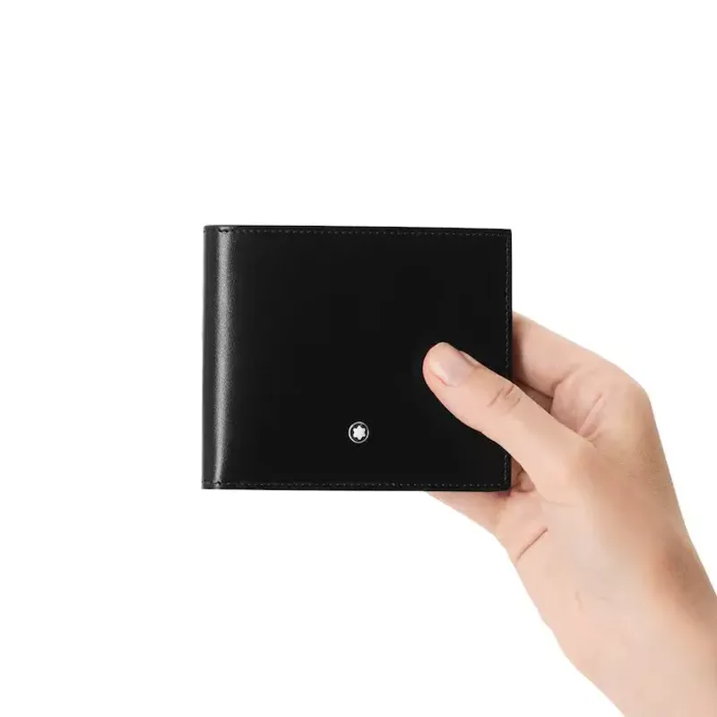 Montblanc Meisterstuck Wallet 6cc Black 198308