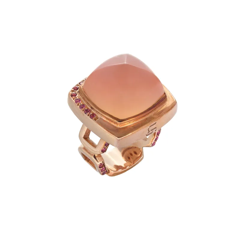 Marcolino Anel em Prata VGAN007QR-RD