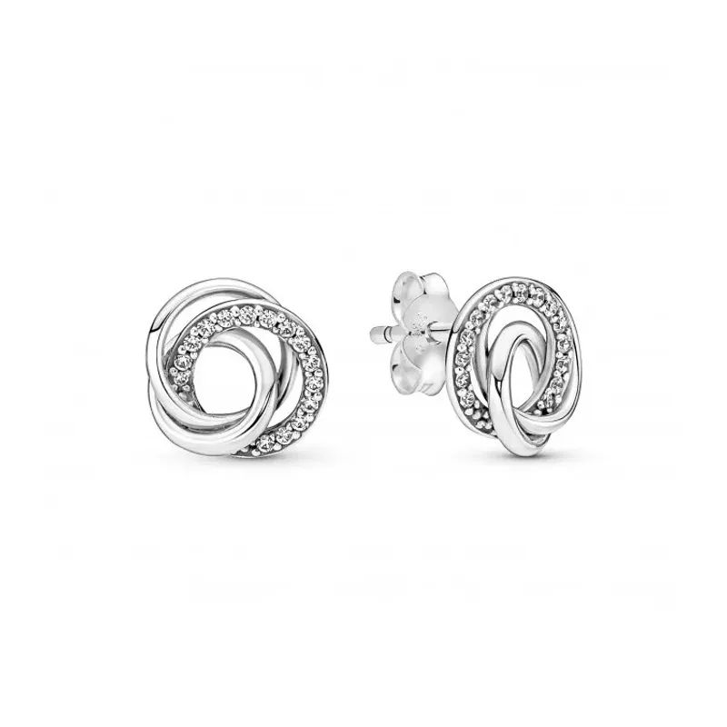 Pandora Family Always Earrings 291076C01