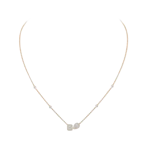 Imagem Colar de Diamantes em Ouro Rosa