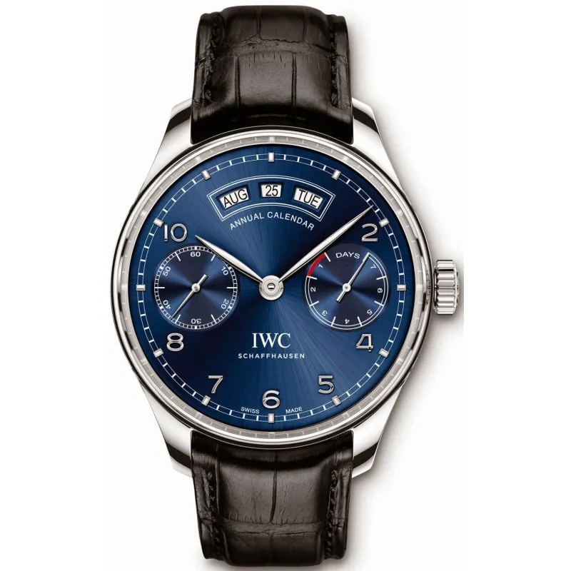 Iwc Schaffhausen Portugieser Calendário Anual IW503502