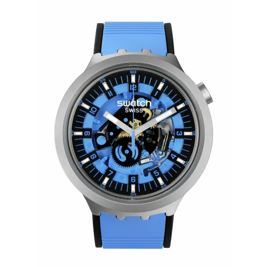 Swatch BIG BOLD IRONY AZUR BLUE DAZE SB07S106