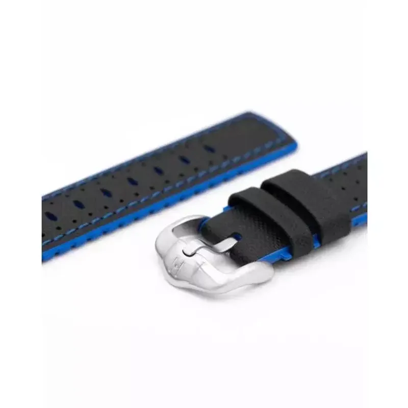 Hirsch Bracelet Robby Black/Blue L 0918094050-4-20