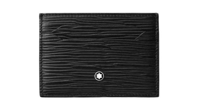 Montblanc Meisterstück 4810 Porta Cartões 5cc Preto 130930