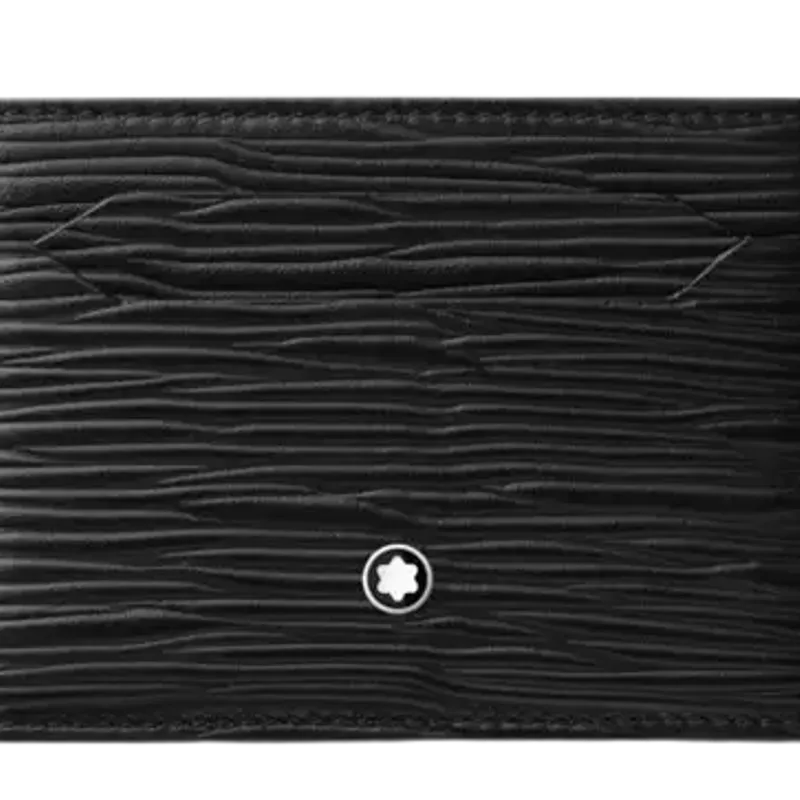 Montblanc Meisterstück 4810 Porta Cartões 5cc Preto 130930