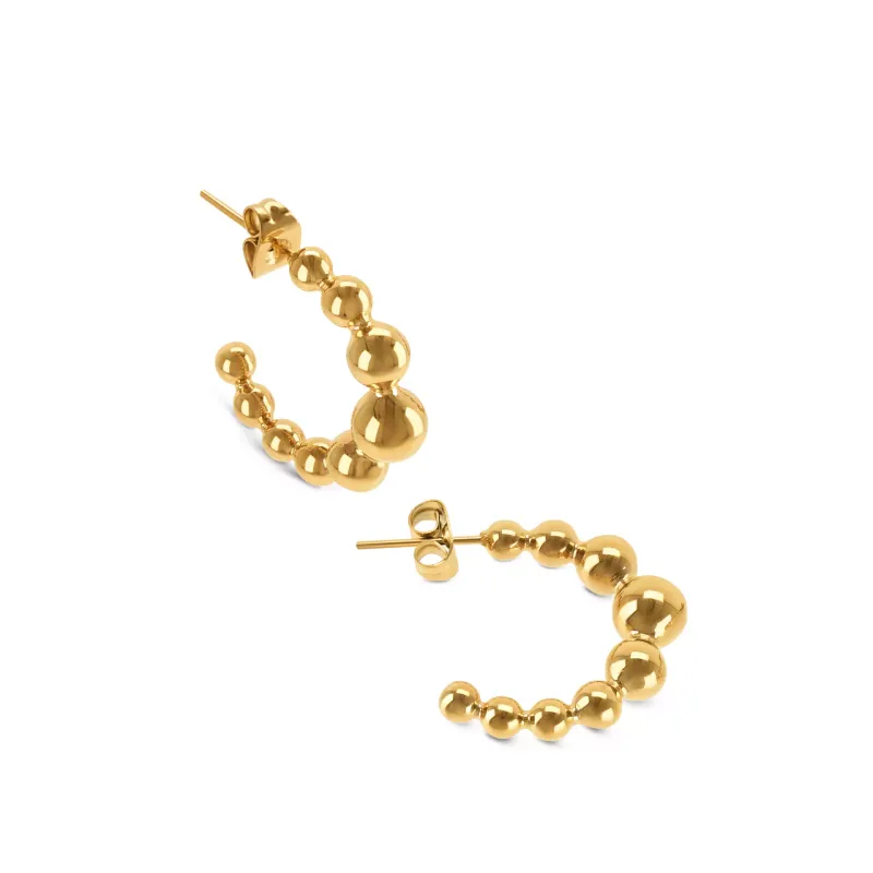 One Infinity Hoops Earrings OJIDE02G