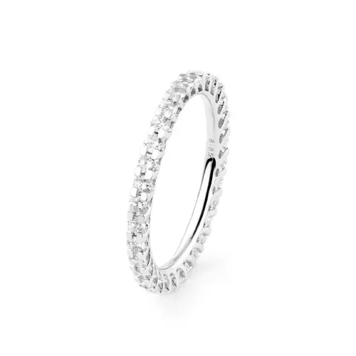Image White Gold Ring with Diamonds