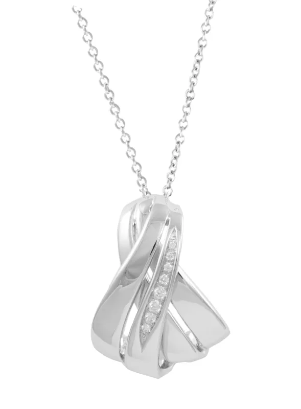 K Di Kuore Necklace with Diamonds 451394