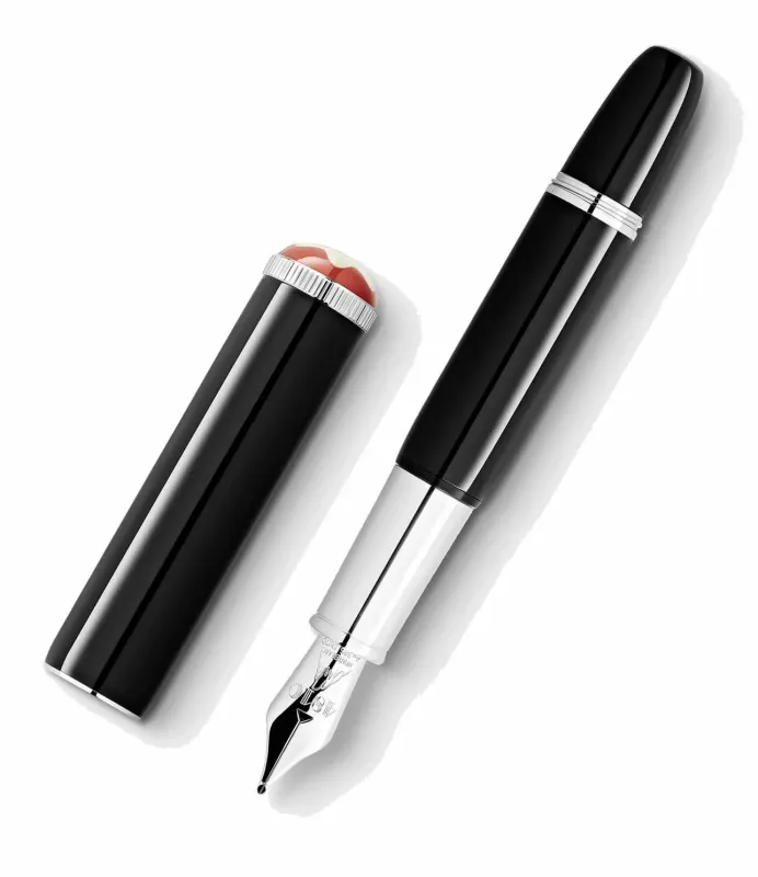 Montblanc Caneta Heritage Rouge et Noir ´´Baby´´ Special Edition 127801