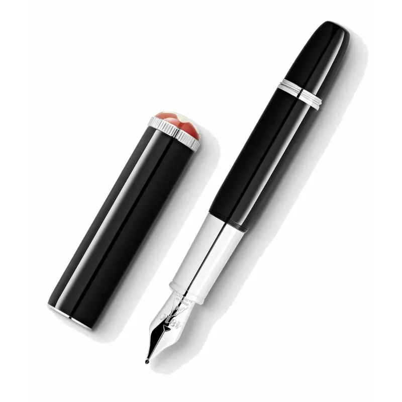 Montblanc Caneta Heritage Rouge et Noir ´´Baby´´ Special Edition 127801