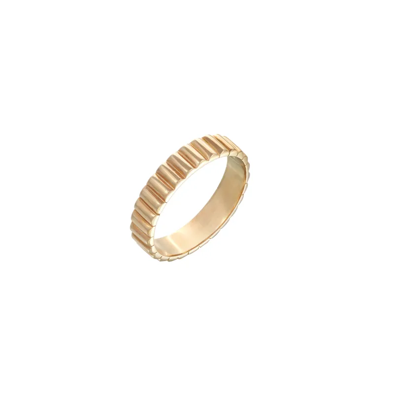 Marcolino Rose Gold Wedding Ring 7724