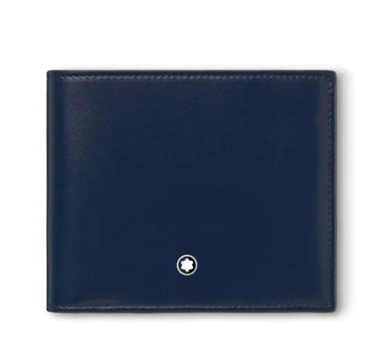 Carteira Meisterstück Carteira com Porta Moedas Azul        