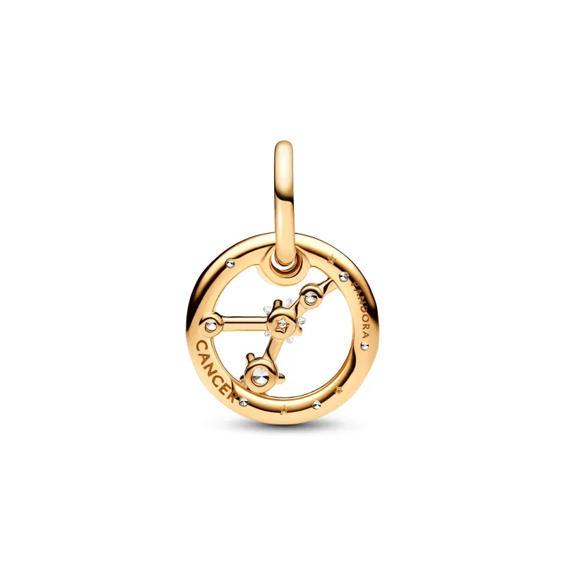 Pandora Gold Cancer Zodiac Dangle 762708C01