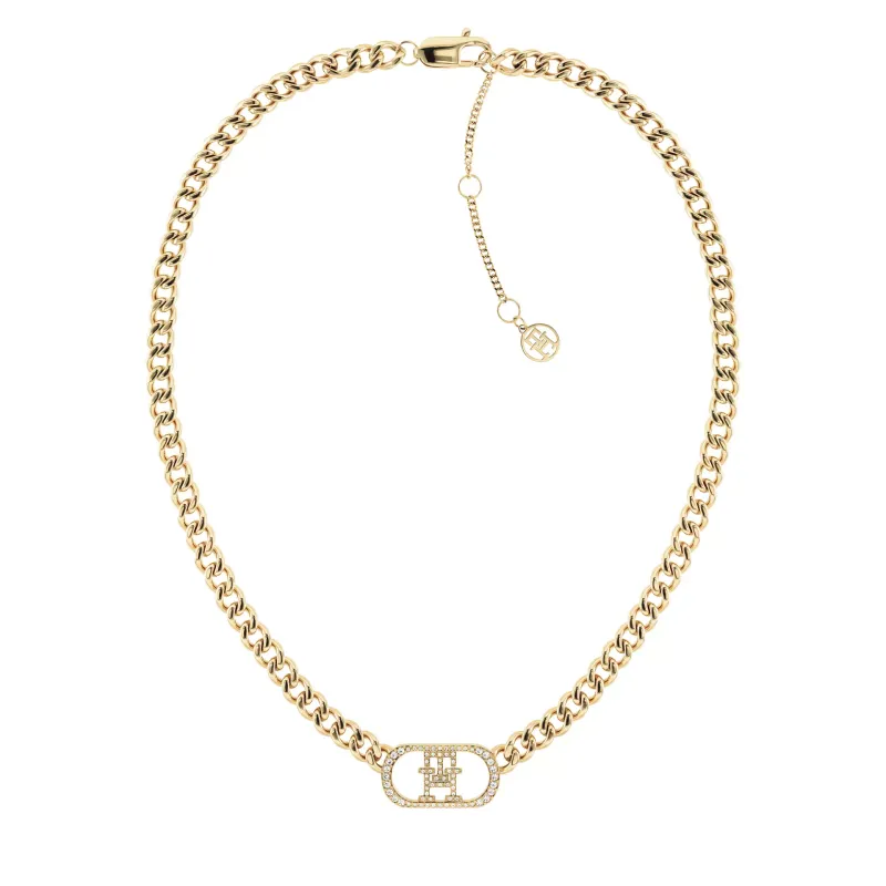 Tommy Hilfiger Colar Malha Dourado 2780894