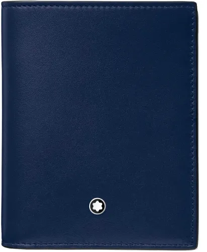 Carteira Meisterstück Compacta 6cc Azul                     