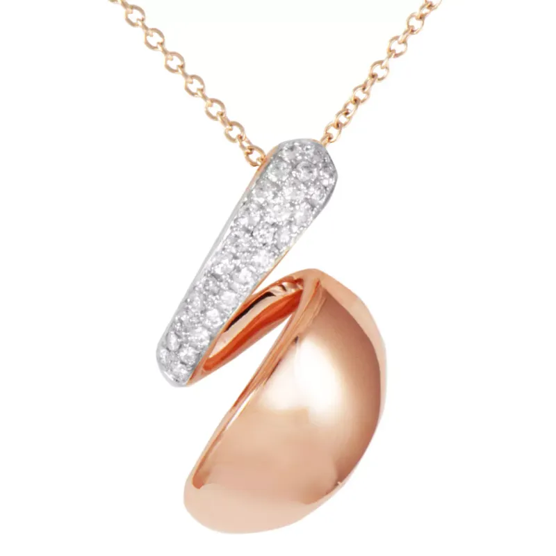 K Di Kuore Necklace with Diamonds 451283