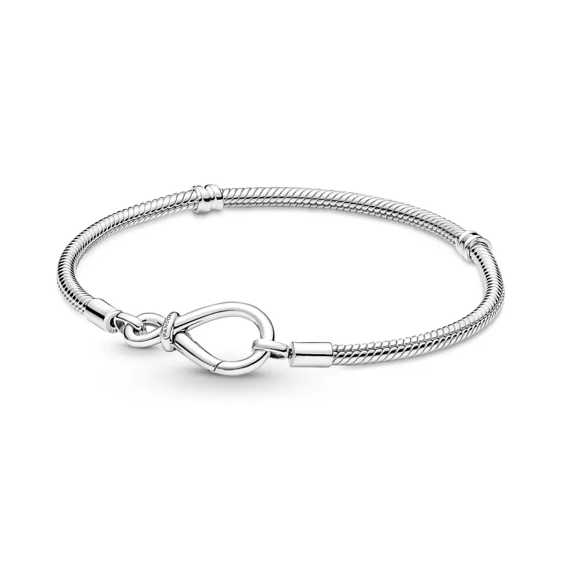 Pandora Infinity Knot Snake Bracelet 590792C00-18