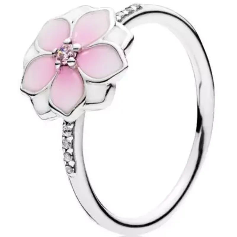 Pandora Anel Ag C/Zirc Rs+Esm Magn 3G 191026PCZ-56