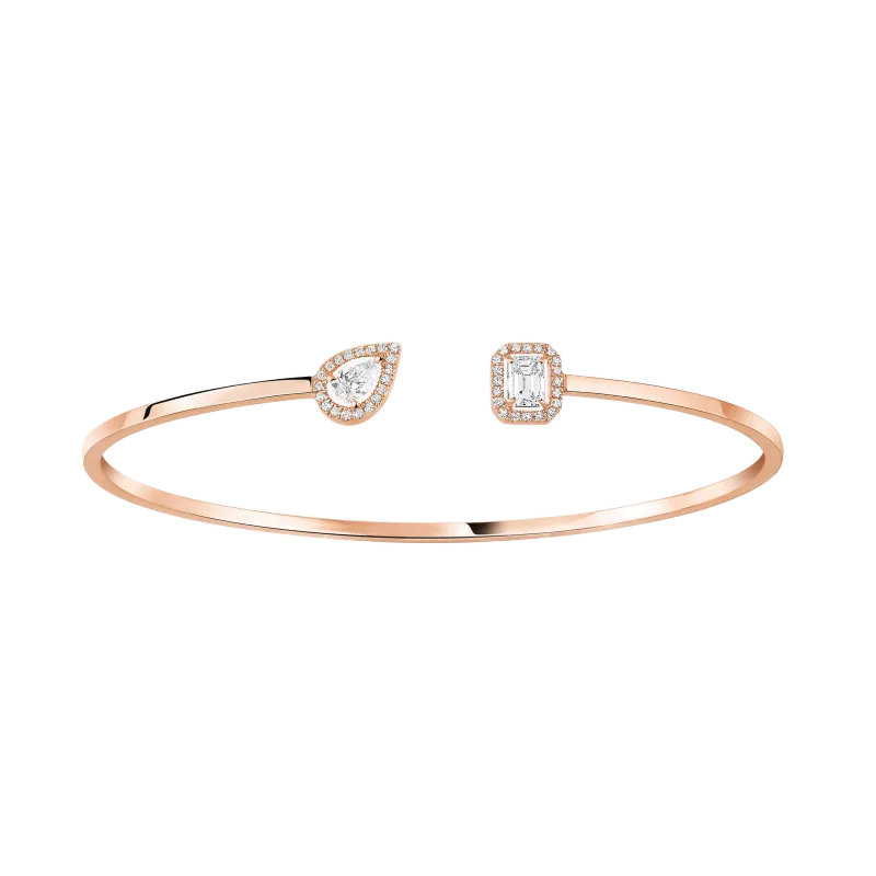 Messika Rose gold diamond bracelet MEK28PU07222PGM