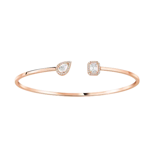 Imagem Pulseira de diamantes em ouro rosa