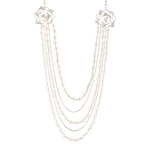 Imagem Colar Cadeados Filigrana Prata