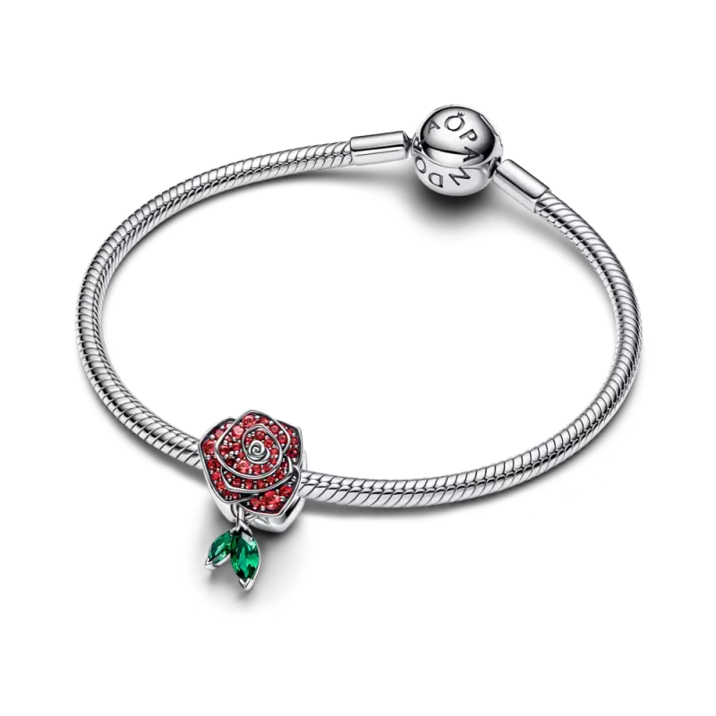 Pandora Conta Rosa brilhante em flor 793201C02