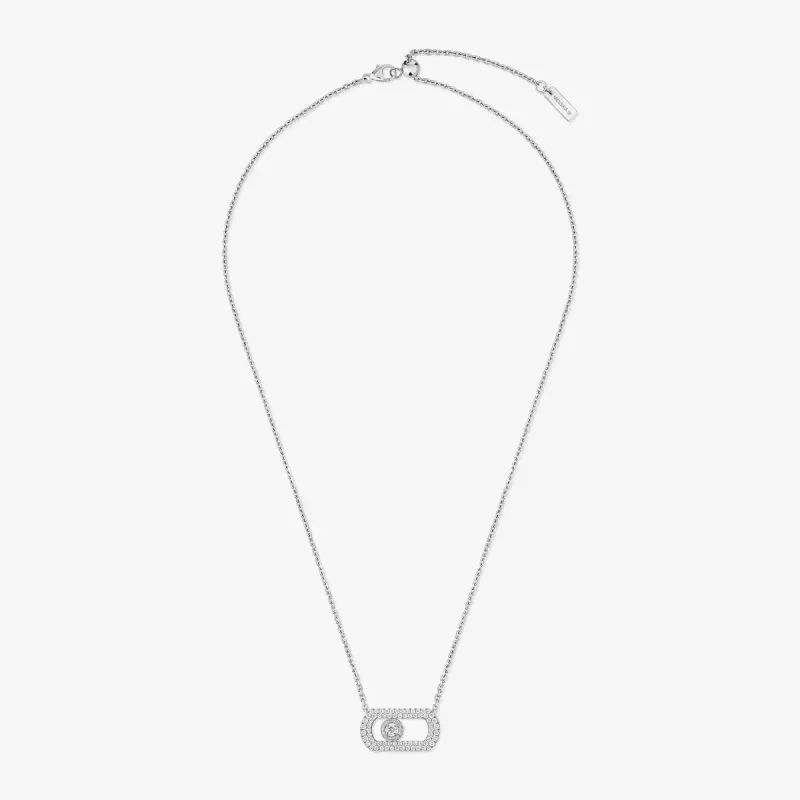 Messika Colar de Diamantes em Ouro Branco MEK02FI12945WG