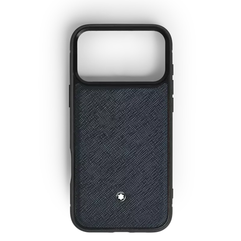 Montblanc Hardshell Case for iPhone 17 Pro Max in Sartorial Leather 220603