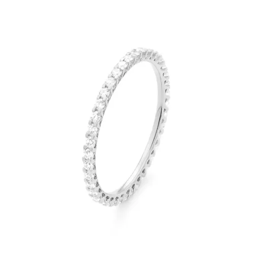 Image White Gold Ring with Diamonds