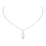 Necklace Move Uno Lucky Move White Gold with Diamonds MEK01FI12058WG