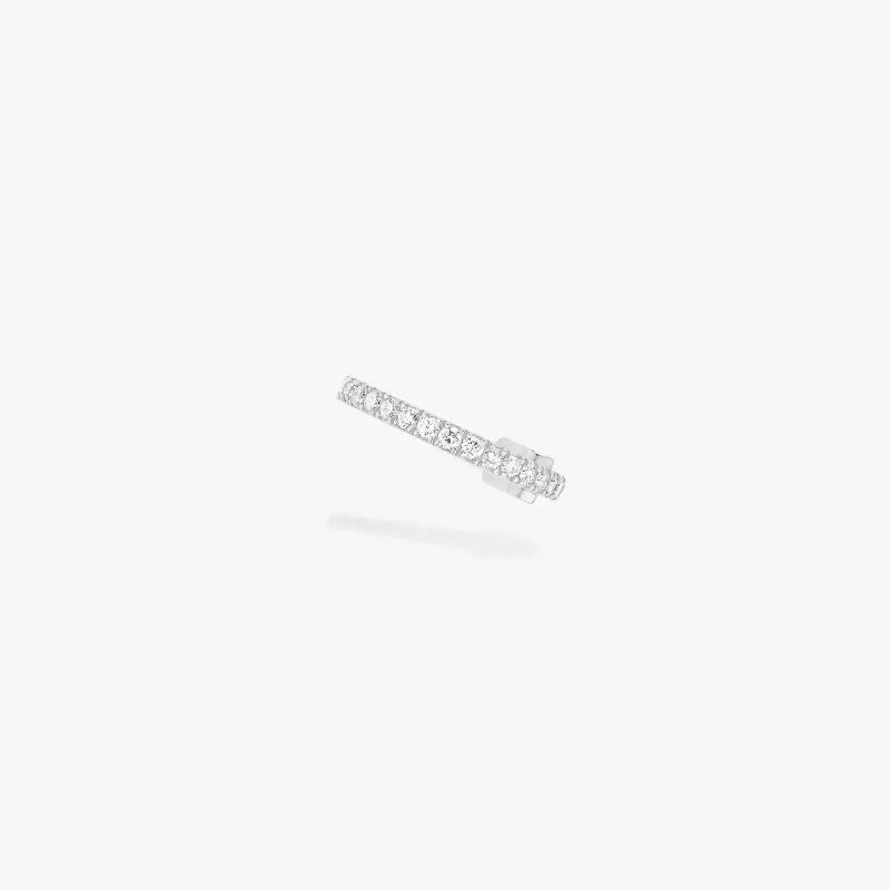 Messika White Gold Diamond Single Earring Gatsby MEK.09.BR.10031.WG