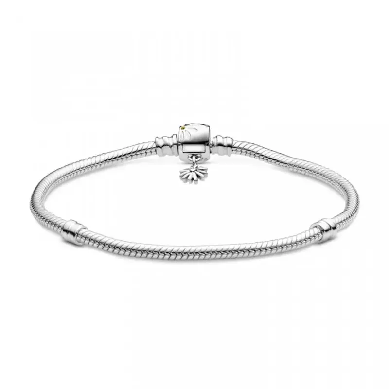 Pandora Pulseira Snake com Fecho Margarida 598776C01-18