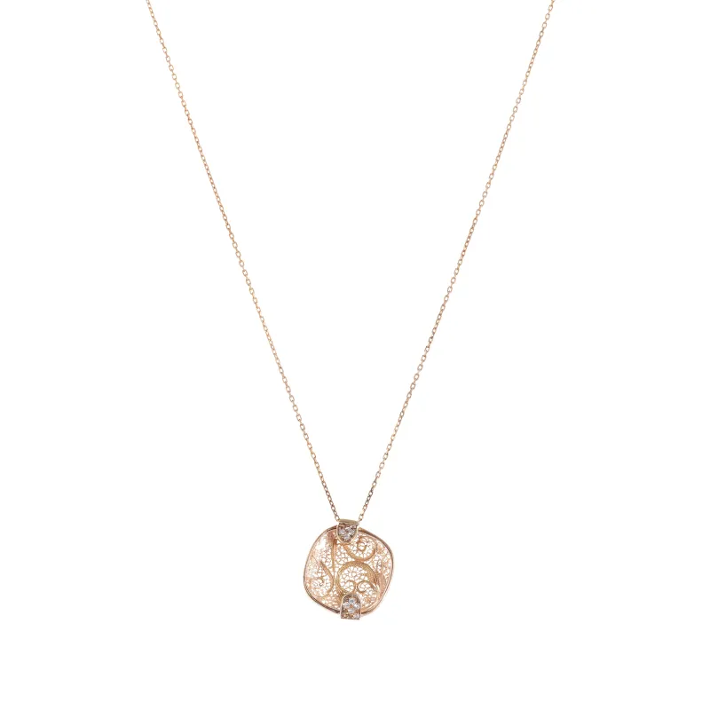 Marcolino Steel Necklace COL13126CR-AM