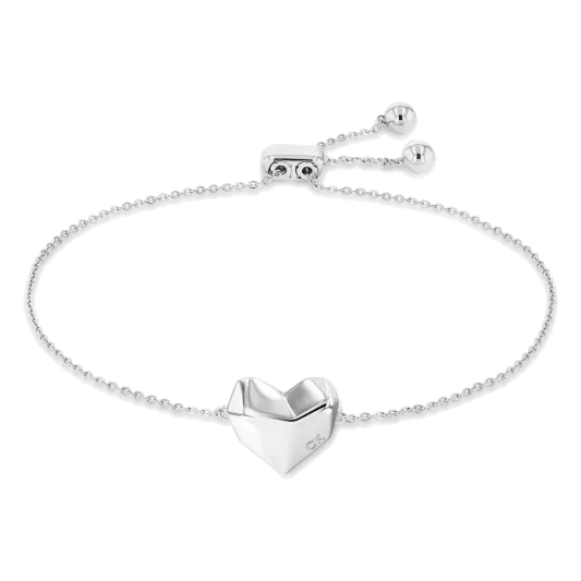 Calvin Klein Pulseira Faceted Heart 35000038