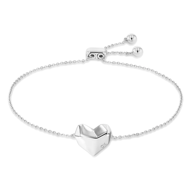 Calvin Klein Pulseira Faceted Heart 35000038