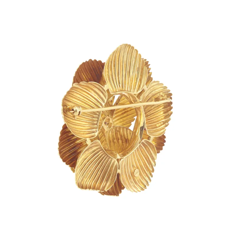 Marcolino Alfinete Ouro Amarelo com Rubi 201085