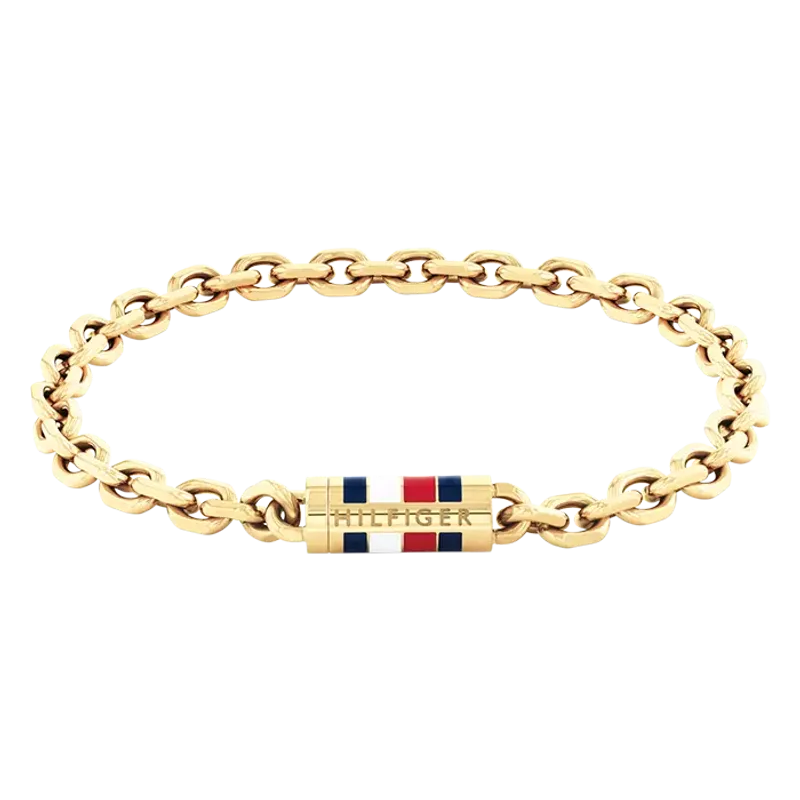 Tommy Hilfiger Gold-tone steel watch and bracelet set 2770221