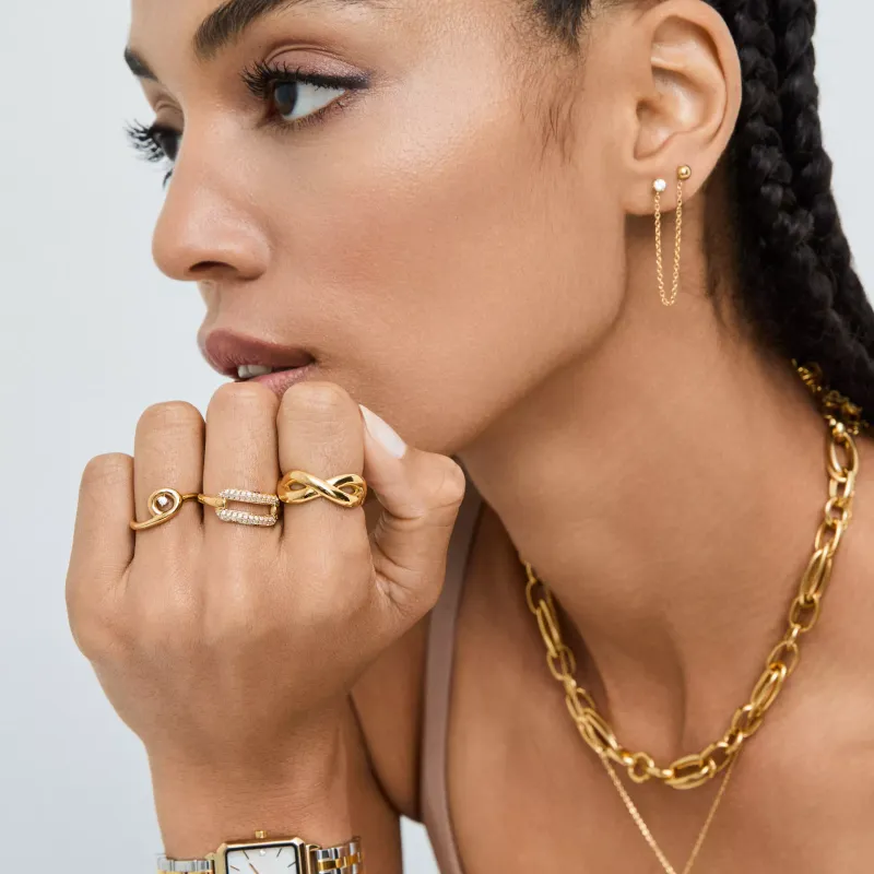 One Rêverie Gold & Silver OL9713SB42L