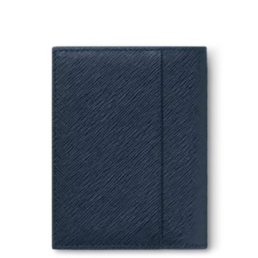Montblanc Sartorial Card Holder 4cc ink blue 131723