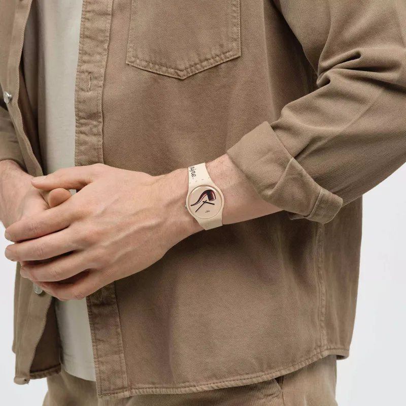 Swatch LA TRAHISON DES IMAGES BY RENE MA SO29Z124