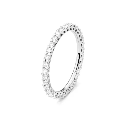 Image White Gold Ring with Diamonds