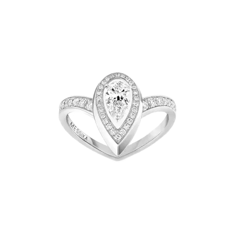 Imagem Anel de Diamante em Ouro Branco