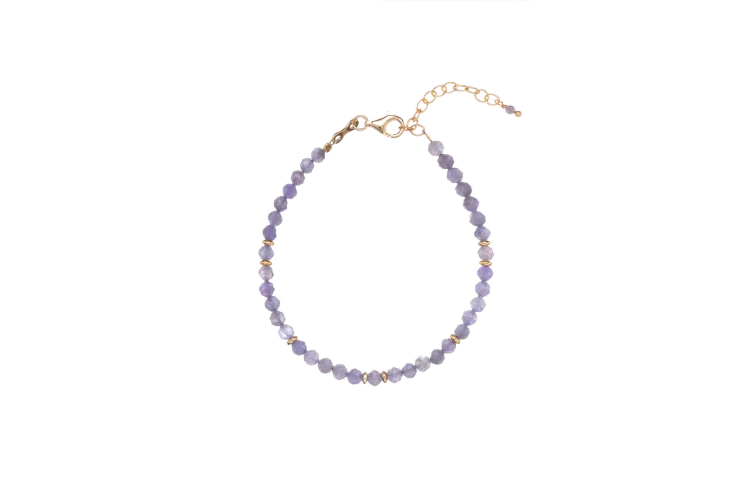 Image Pulseira prata 925 Granato