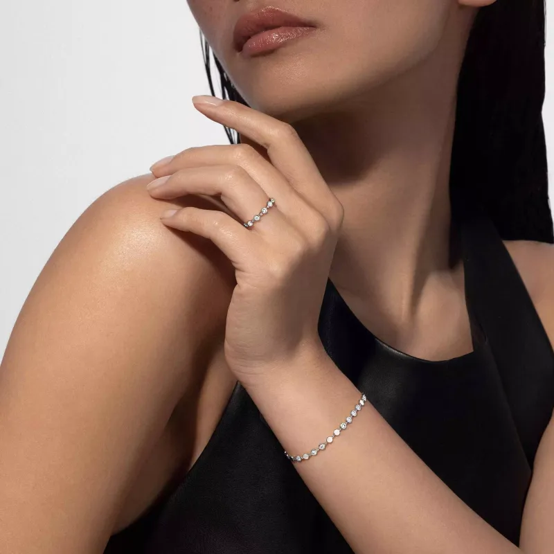 Messika D-Vibes White Gold Ring MEK45AN12990WG54