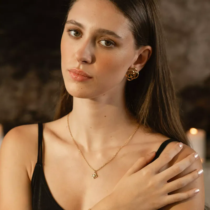 One Pulseira Rose Trio OJRB03D