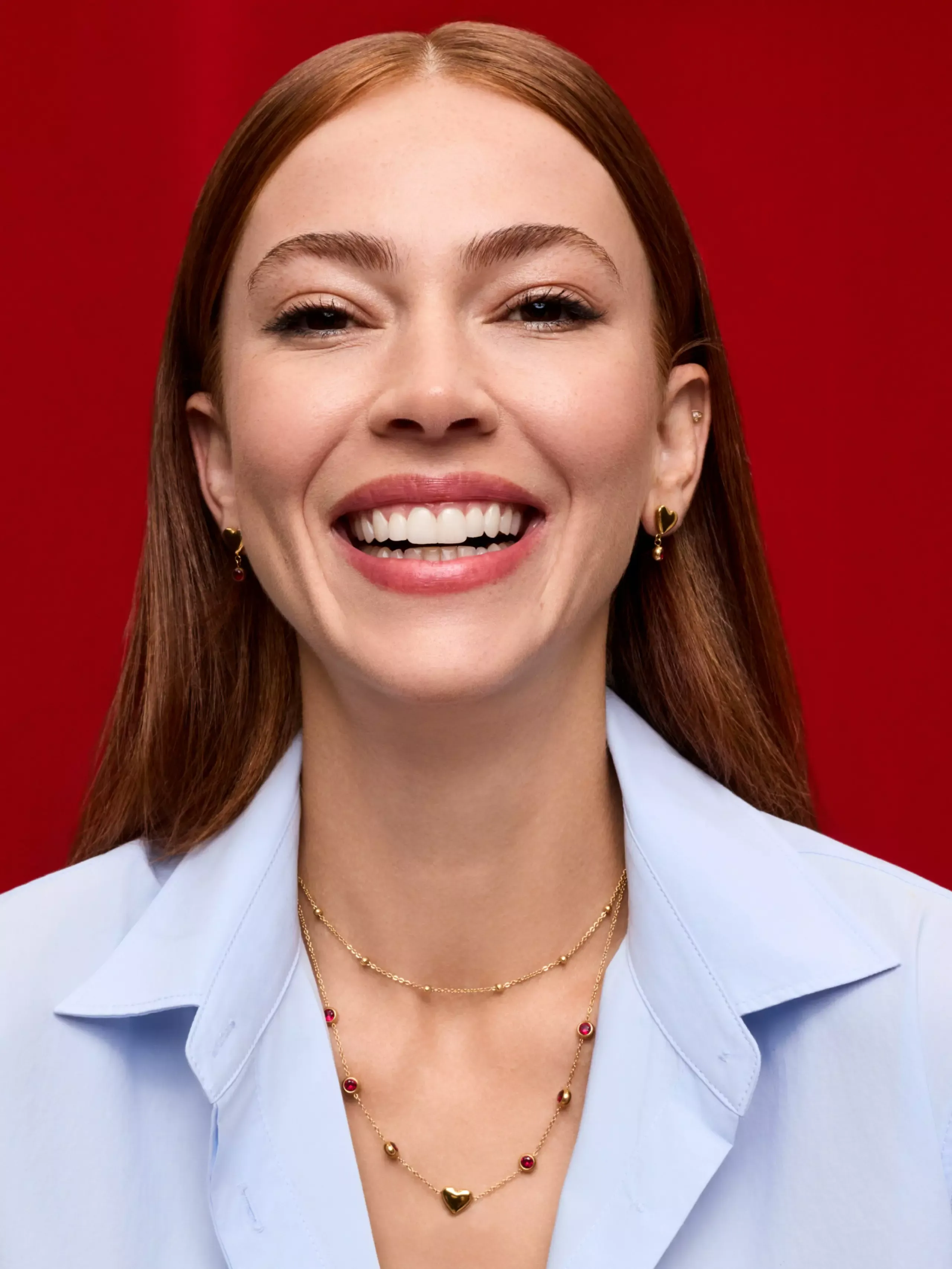 Image ONE Red Necklace Set